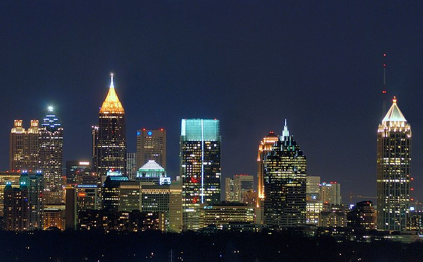 Atlanta Skyline from Buckhead