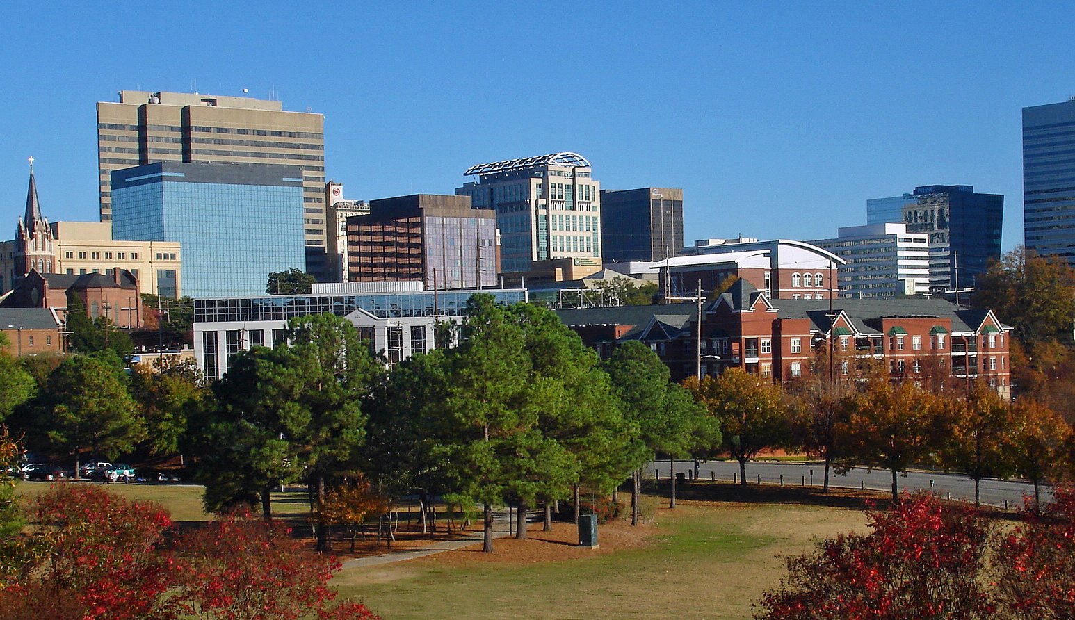 Skyline of downtown Columbia, SC, USA
