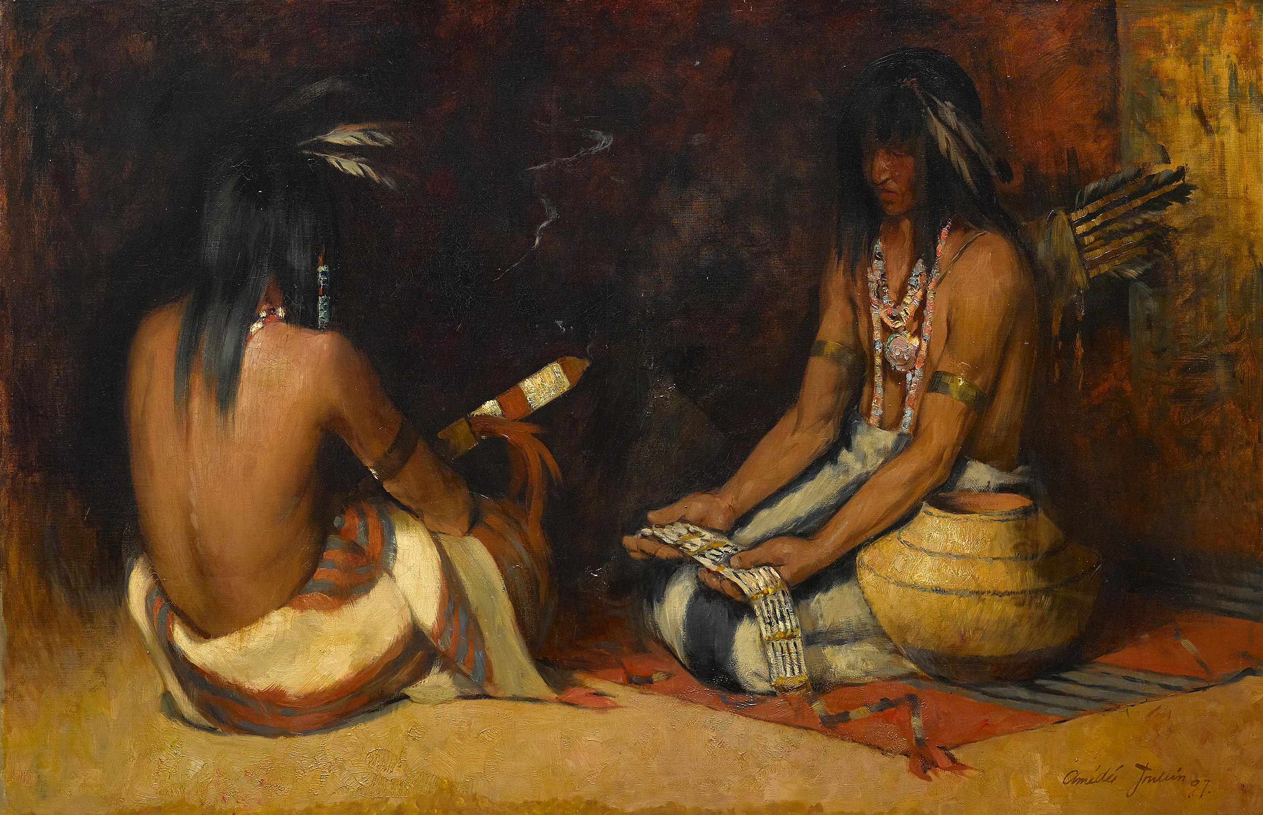 The Passing Of The Wampum Belt (1897)