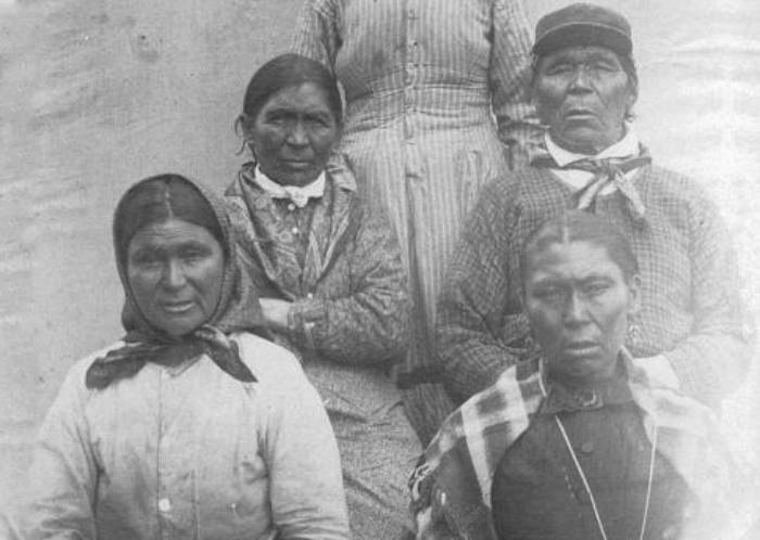 Members of the Atikamekw Nation