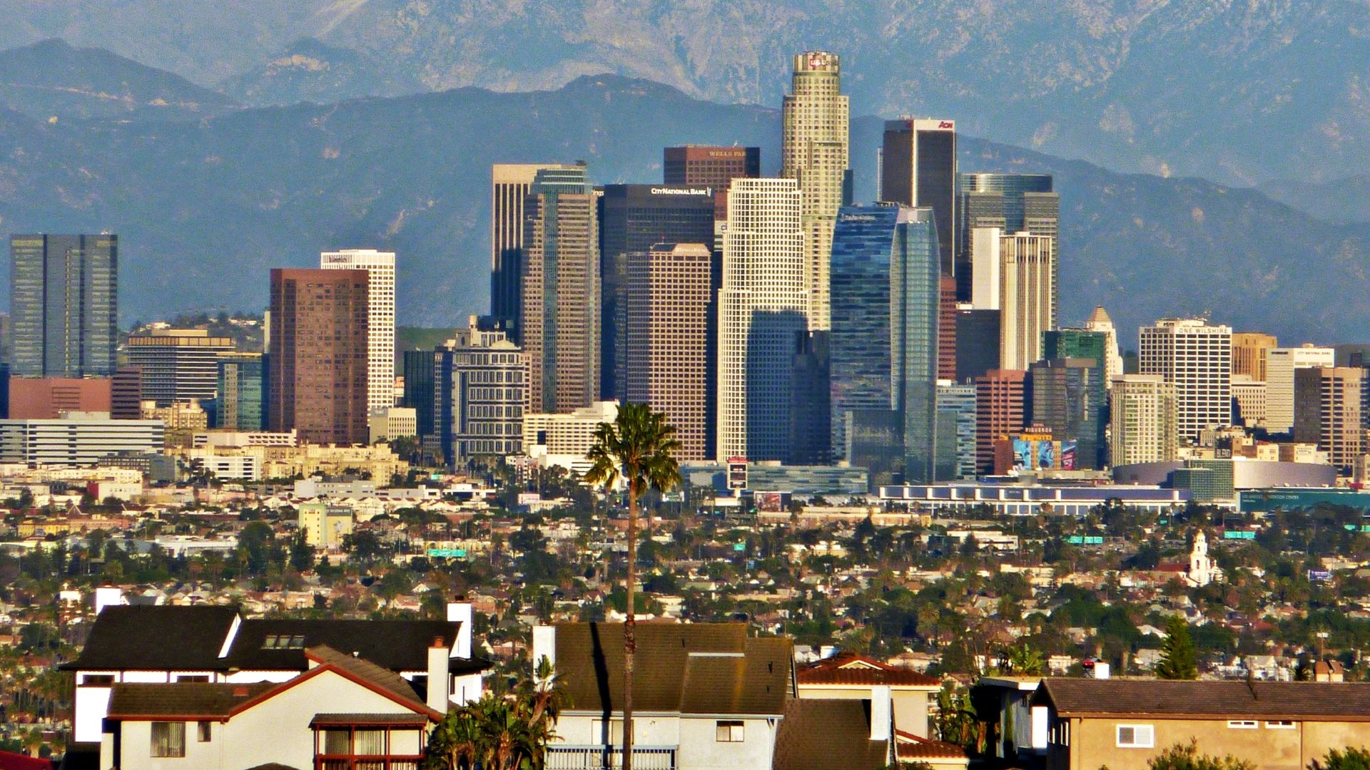 File:Los Angeles Skyline telephoto (2).jpg