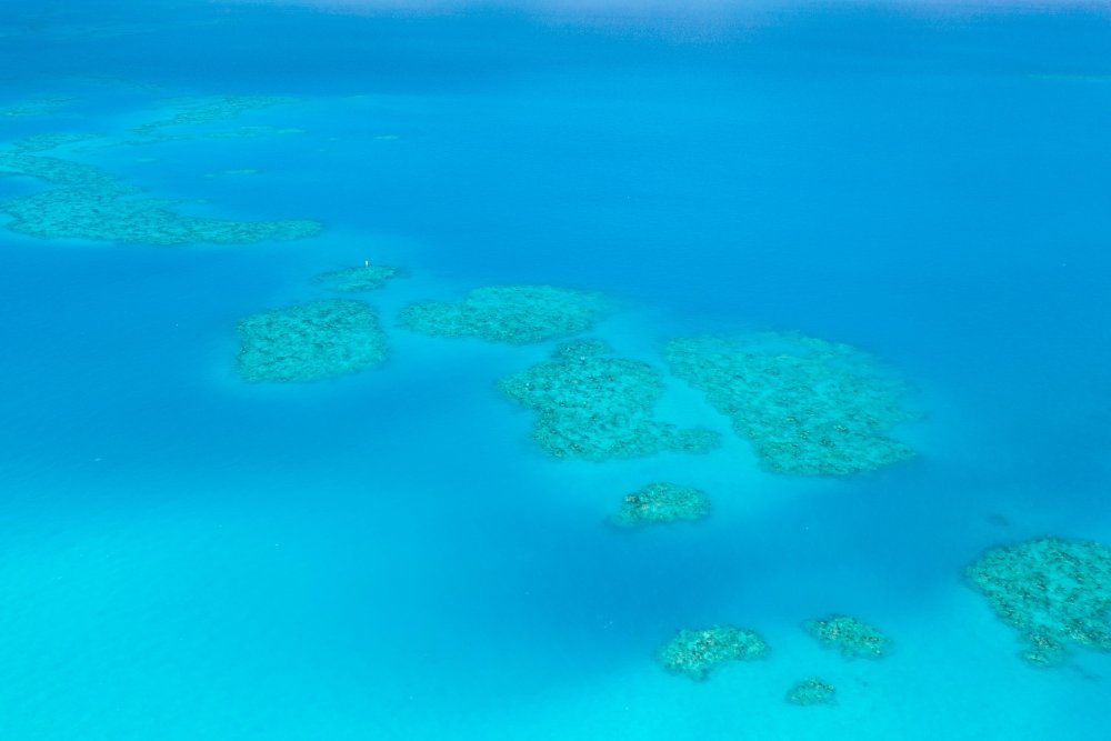 Drone Photography of Bermuda Landscapes in the North Atlantic Ocean