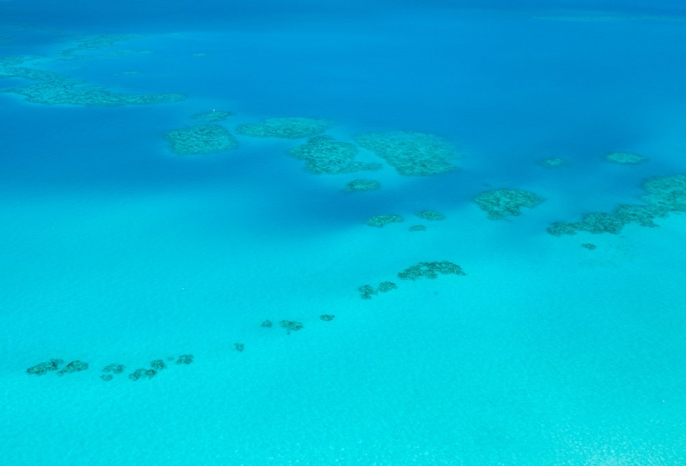 Drone Photography of Bermuda Landscapes in the North Atlantic Ocean