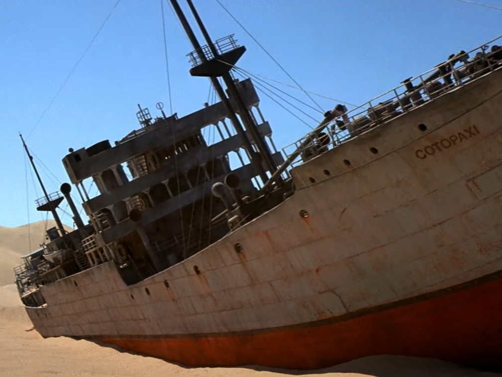 A visually captivating still taken from a pivotal moment in the film Close Encounters of the Third Kind (1977)