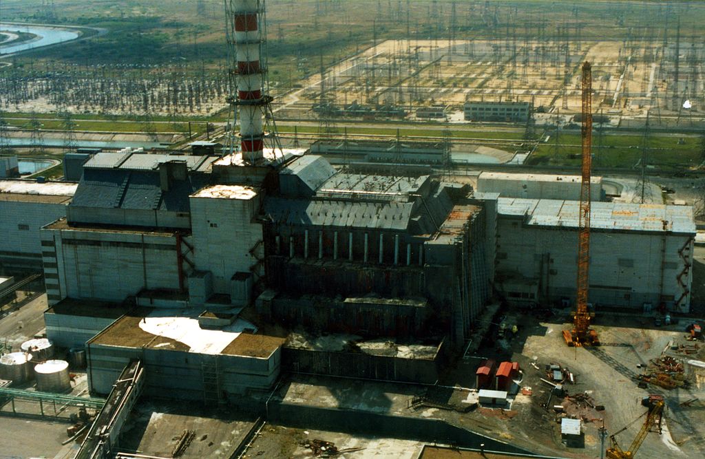 Chernobyl aerial view