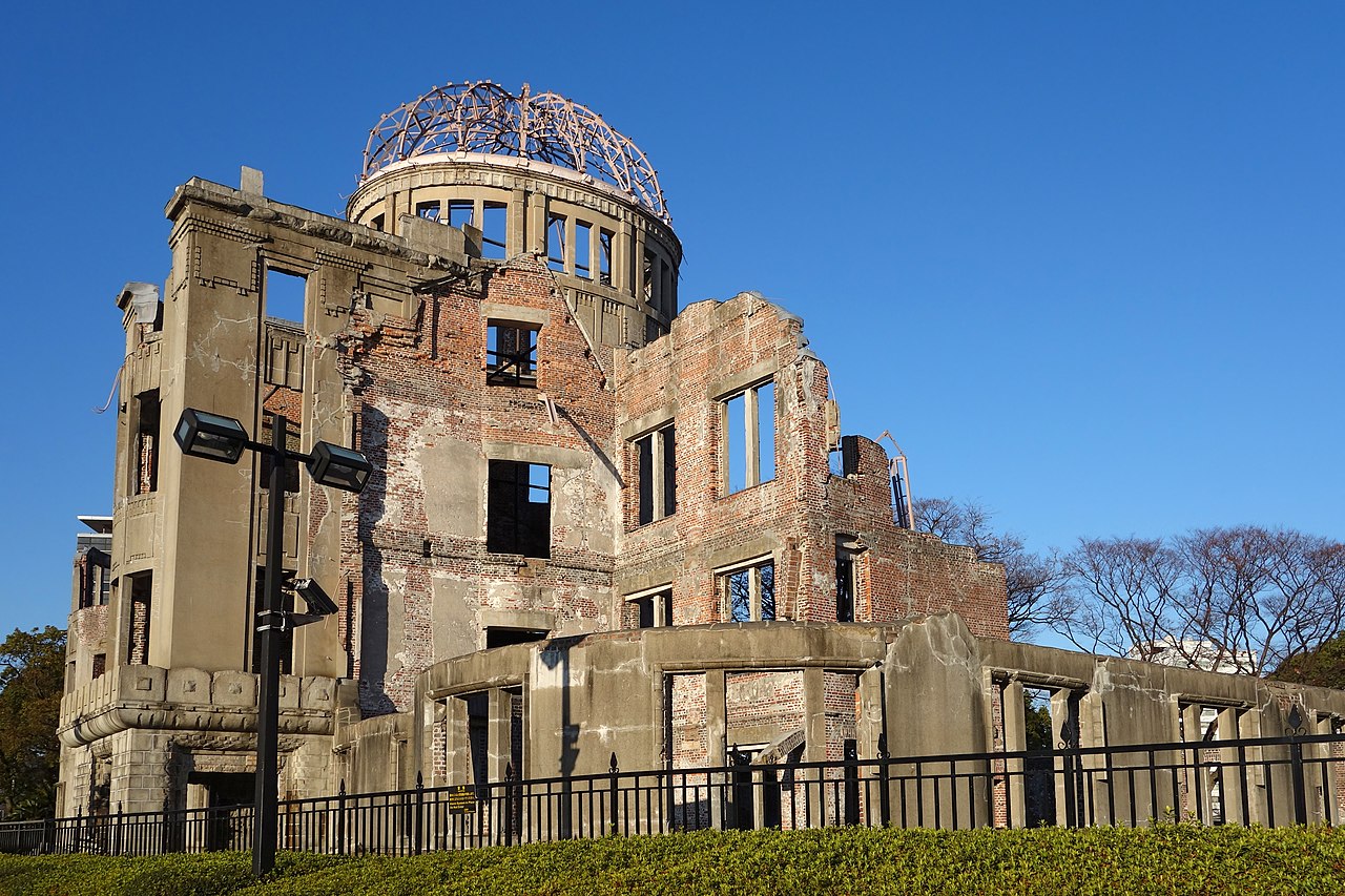 Hiroshima Peace Memorial located in Hiroshima Prefecture