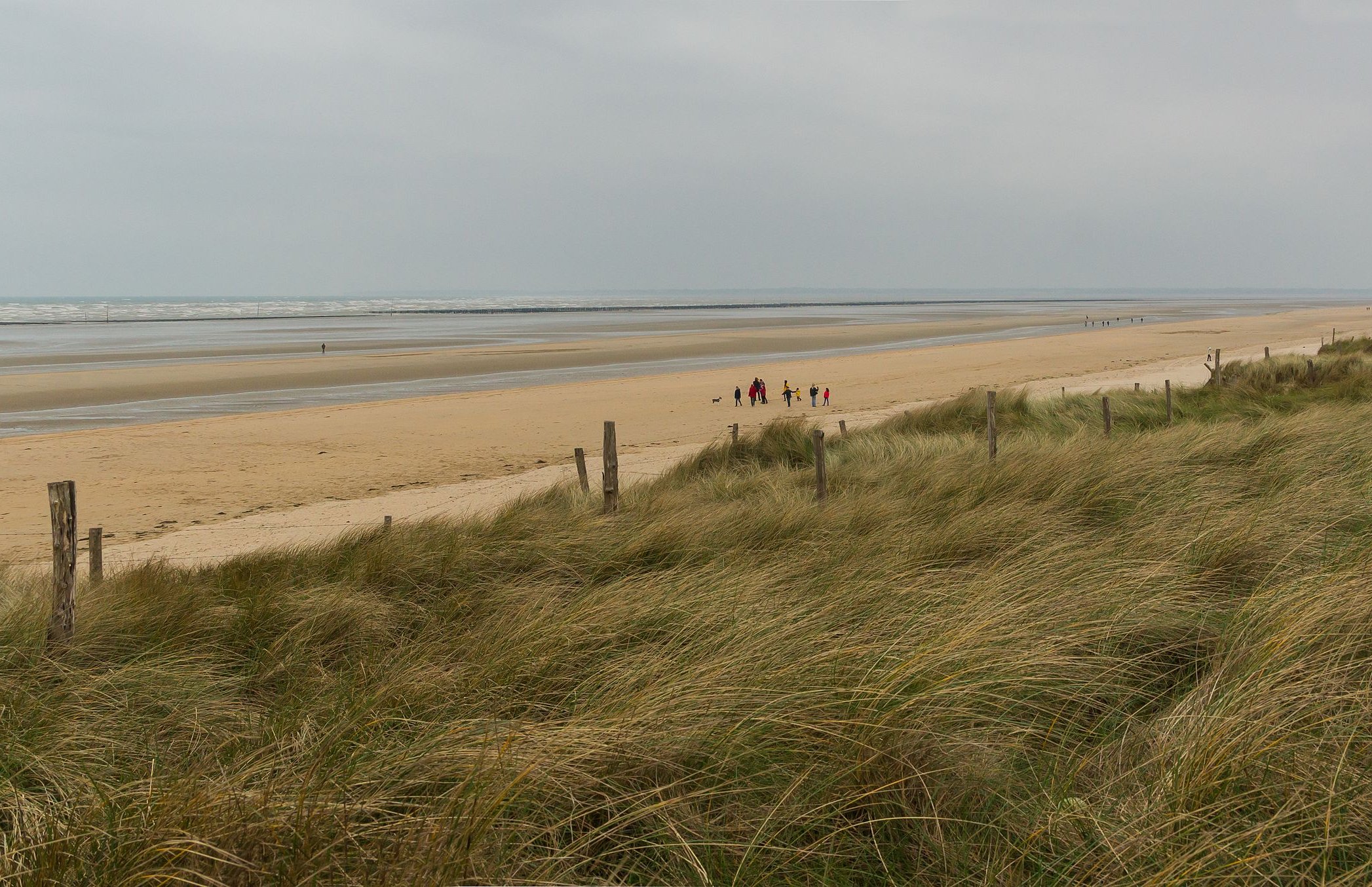 Utah Beach D-Day landing site, towards the south