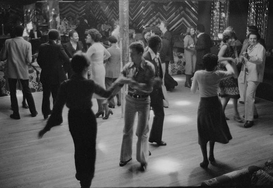Disco Dancing in club - 1977