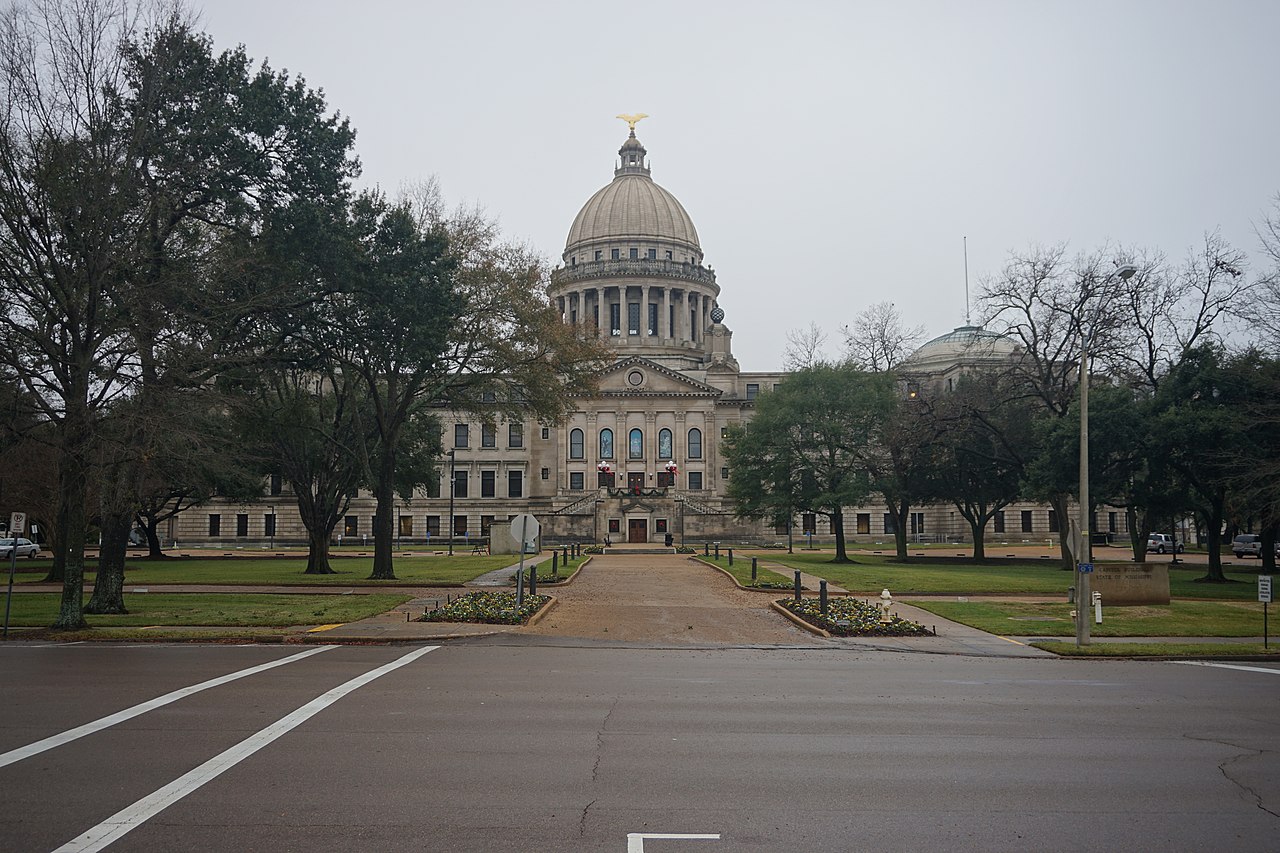 The Mississippi State Capitol in Jackson, Mississippi