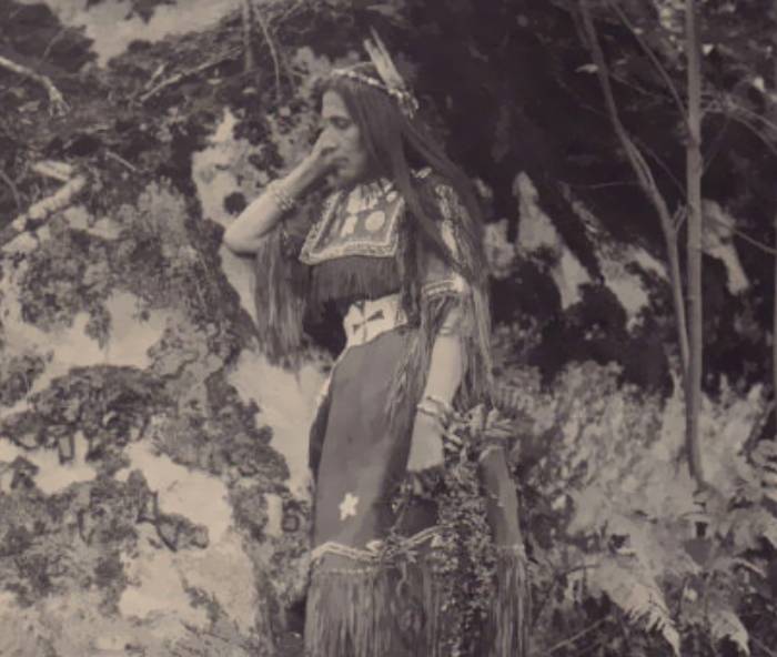 Abenaki  tribe woman