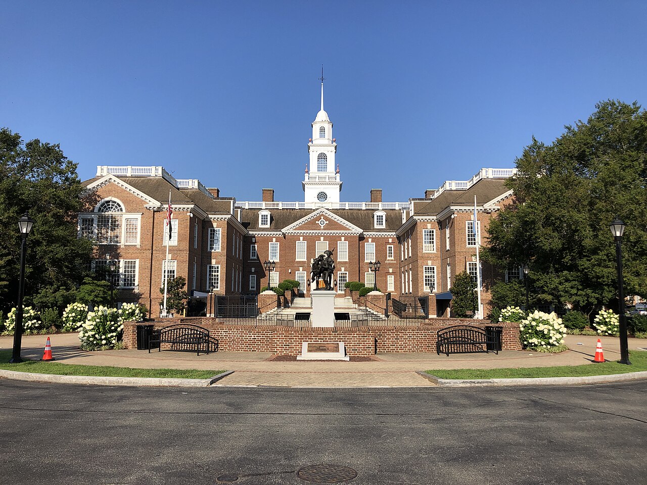 The East Side Of The Delaware Legislative Hall (Delaware Capitol Building) In Dover