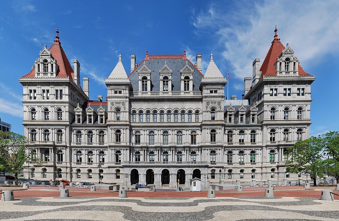 New York State Capitol viewed from the south
