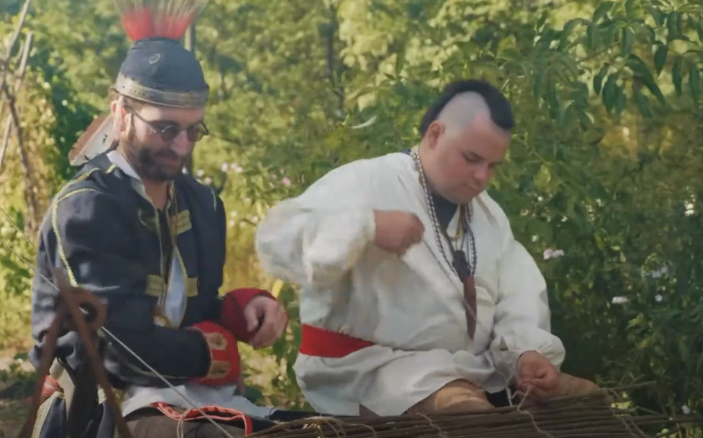 Abenaki tribe people 