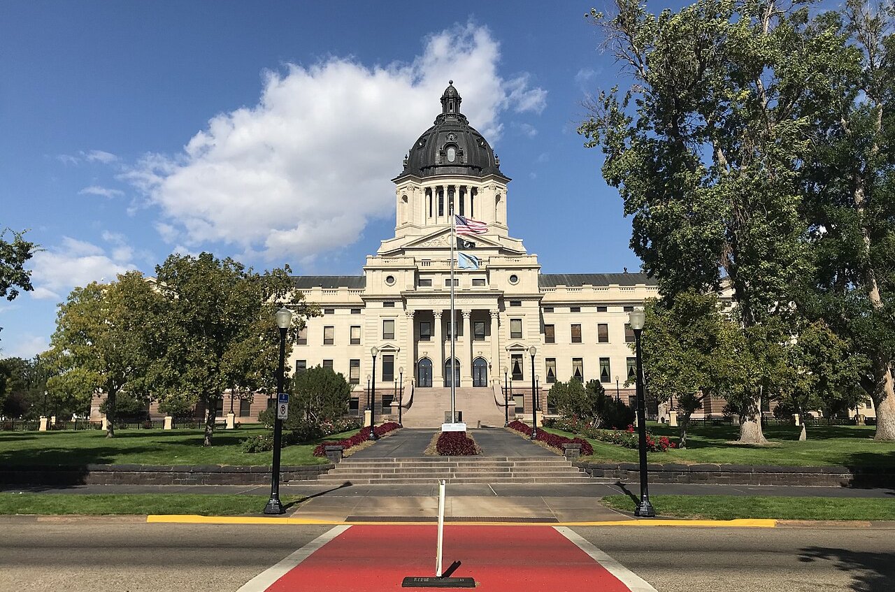 South Dakota State Capitol in Pierre, South Dakota