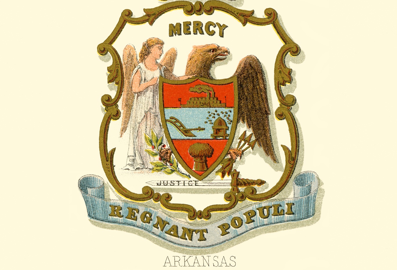 Arkansas State Coat Of Arms