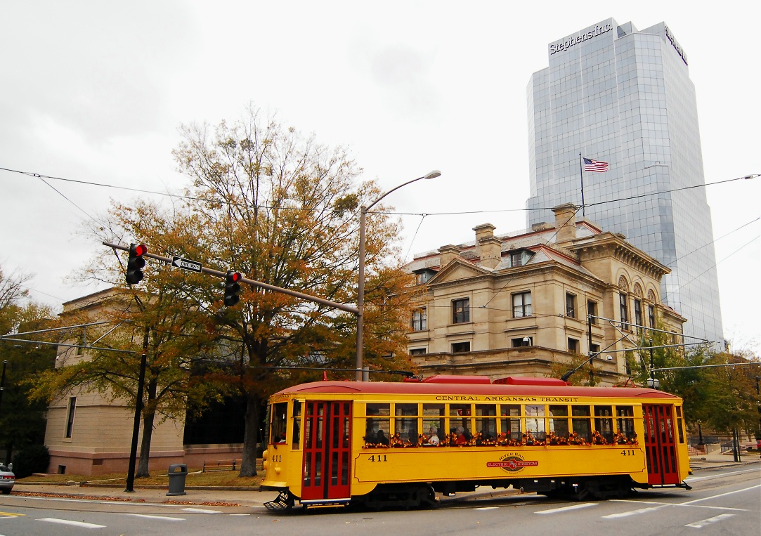 River Rail Streetcar, Downtown Little Rock, Arkansas - 2008