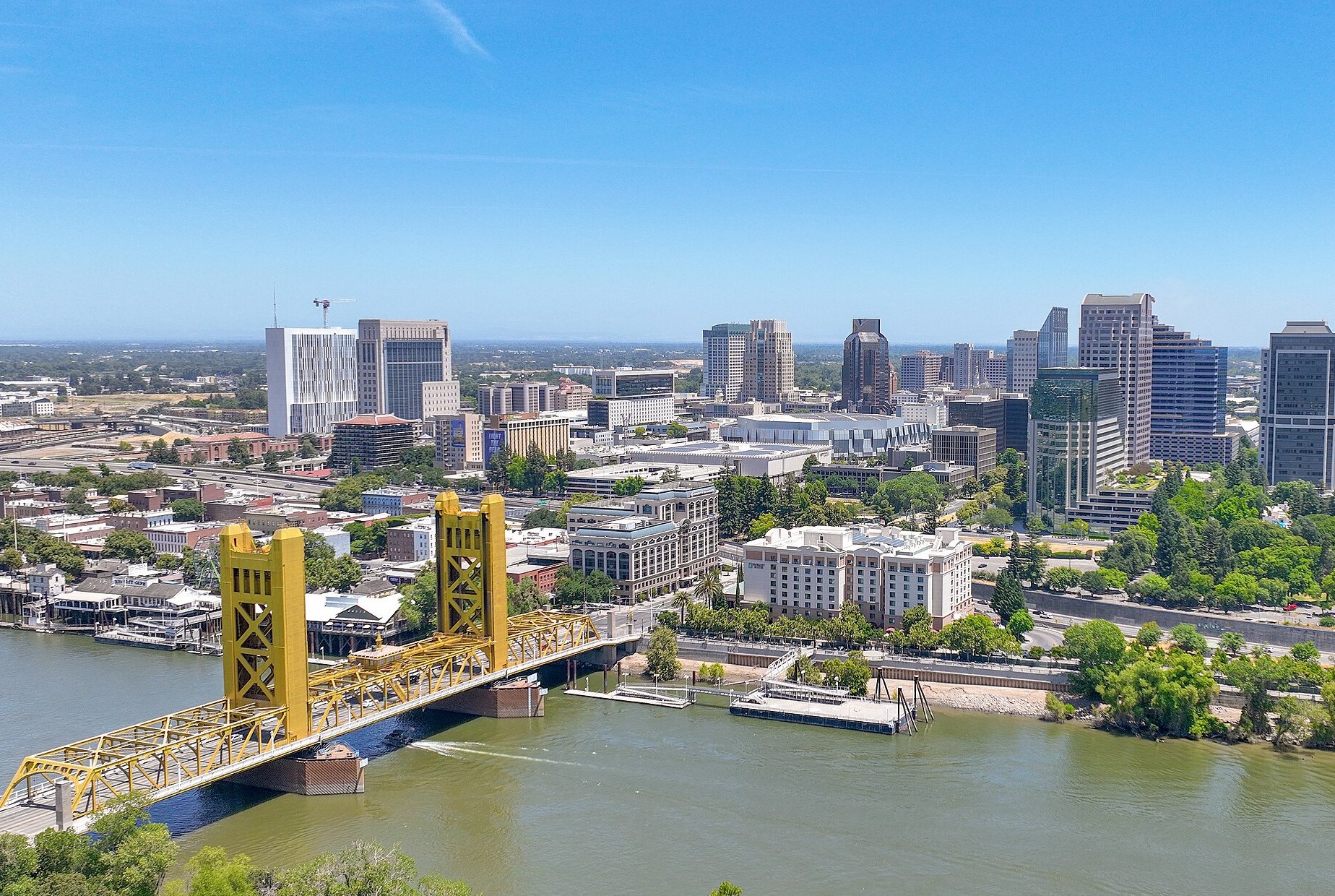 Sacramento, California skyline in 2023