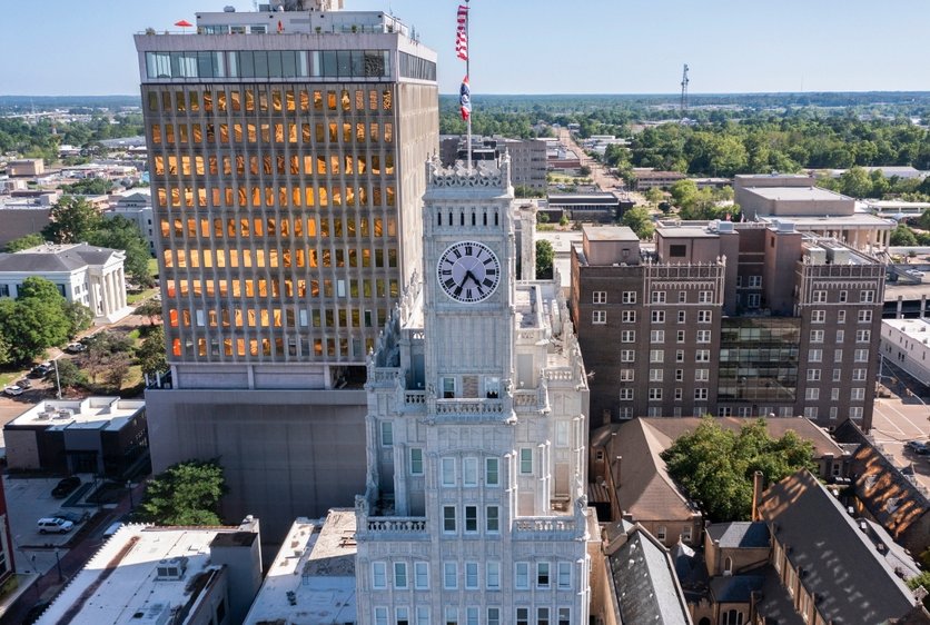 Historic buildings of downtown Jackson