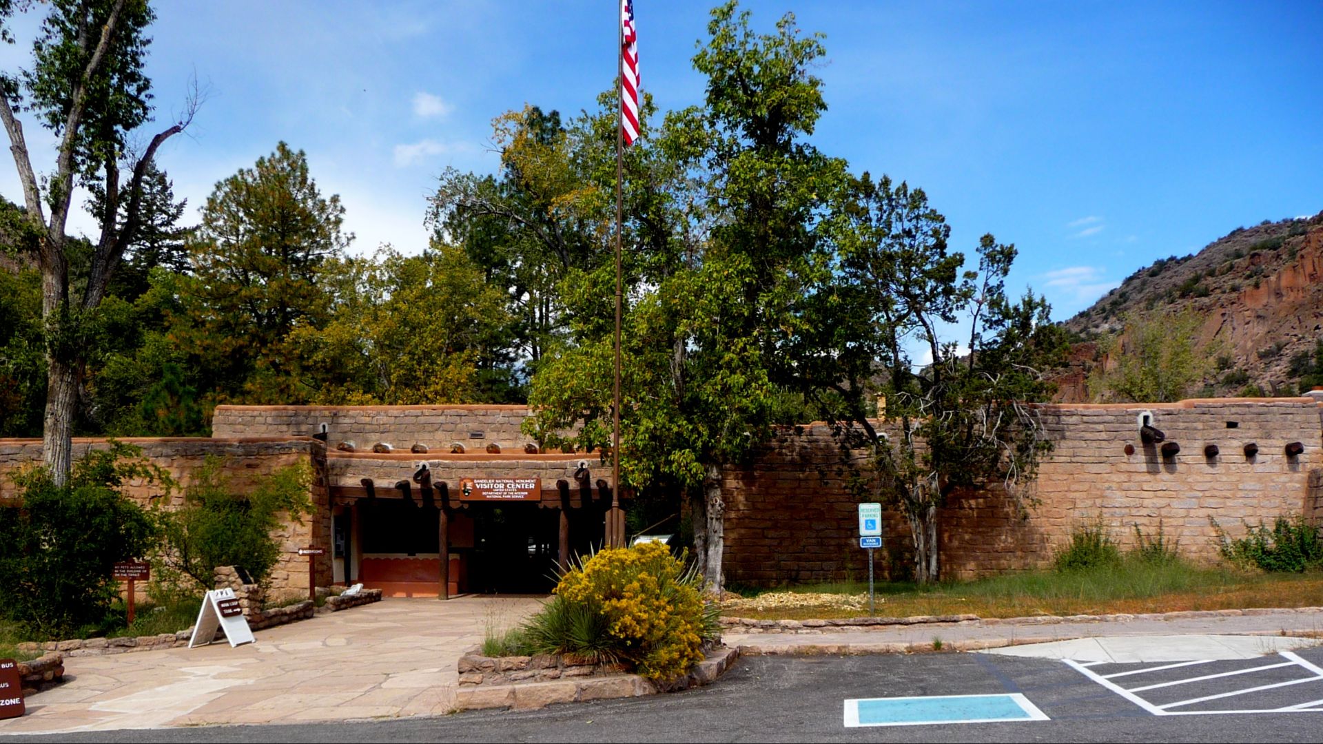 File:Bandelier National Monument in September 2011 - Visitor Center.JPG