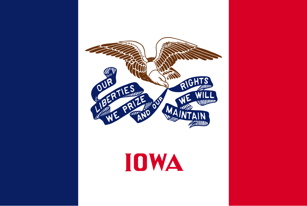 Flag Of Iowa State