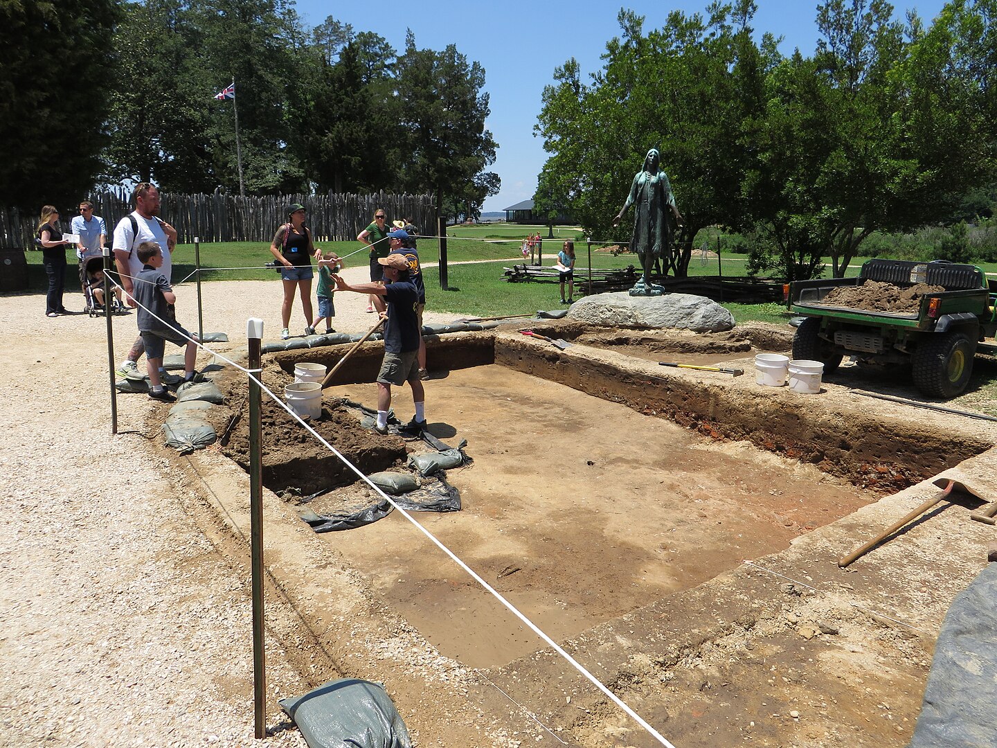 Archaeological Site, Historic Jamestowne, Colonial National Historical Park, Jamestown, Virginia (14424246122)