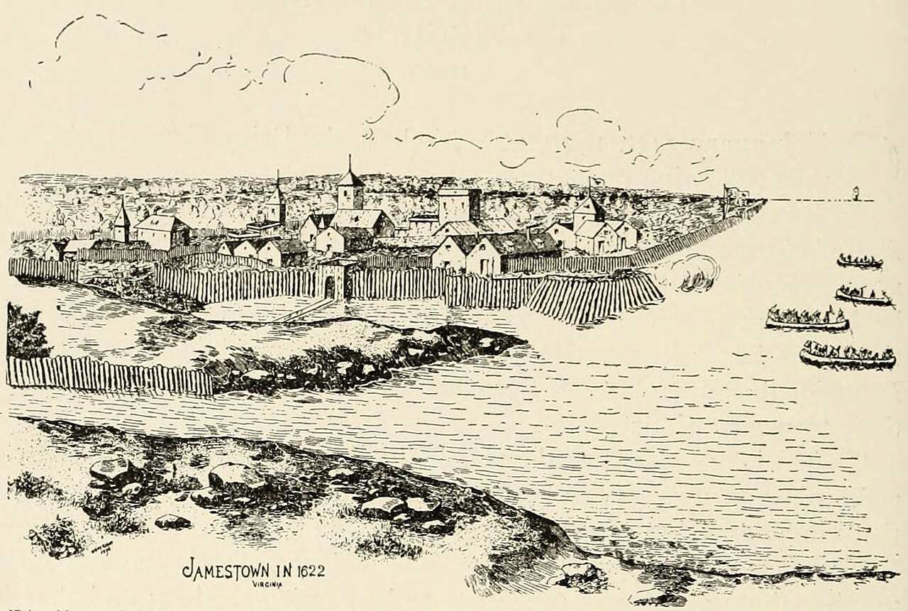Jamestown Virginia In 1622