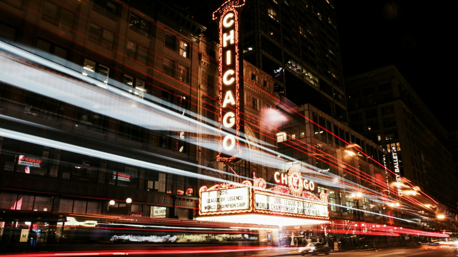 Chicago LED sign