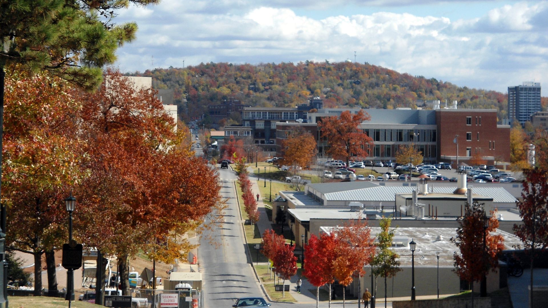 File:Mount Sequoyah and Fayetteville from University of Arkansas.jpg
