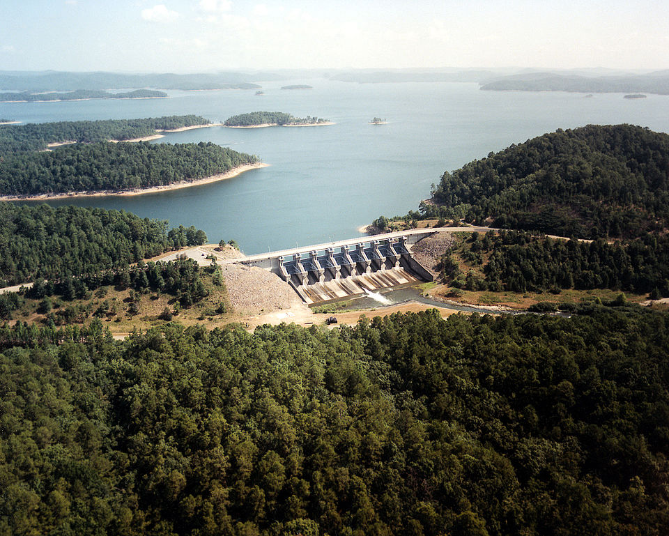 The Broken Bow Spillway