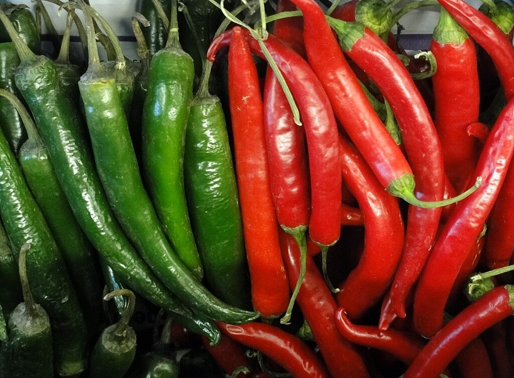 Chillies Red And Green