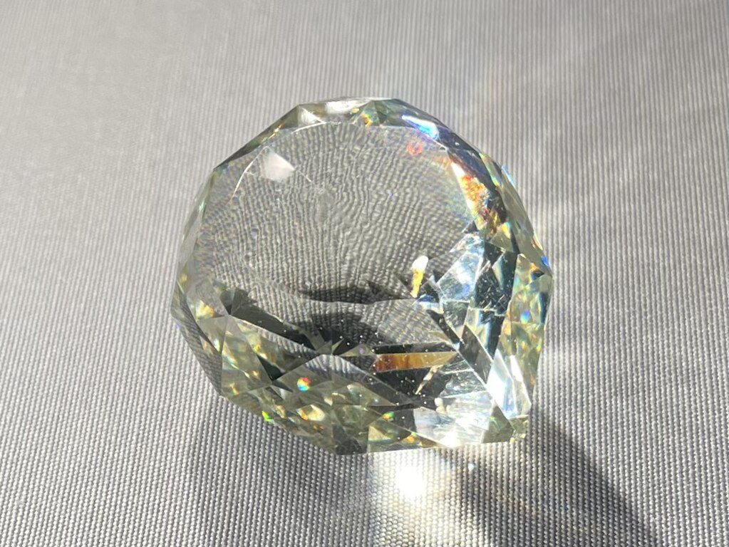 Diamond replica closeup