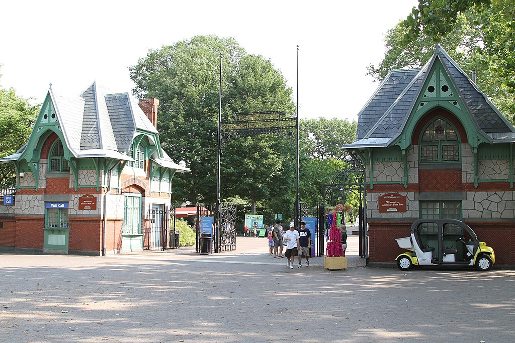 Philadelphia Zoo Entrance 