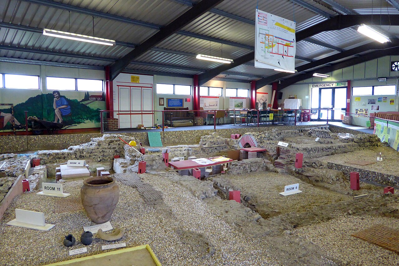 Crofton Roman Villa in Orpington, southeast London