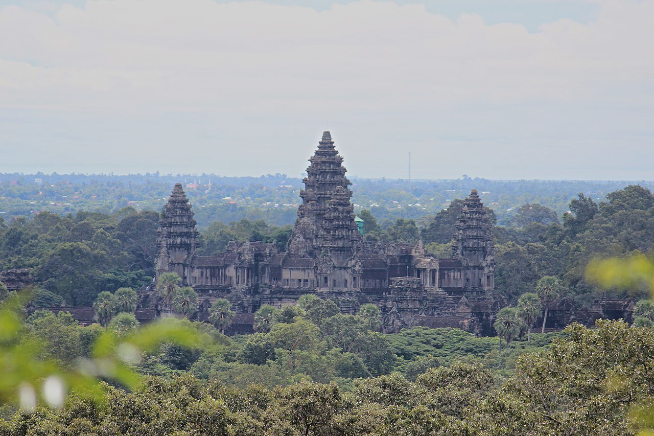 Angkor Wat Viewed From Phnom Bakheng, Cambodia