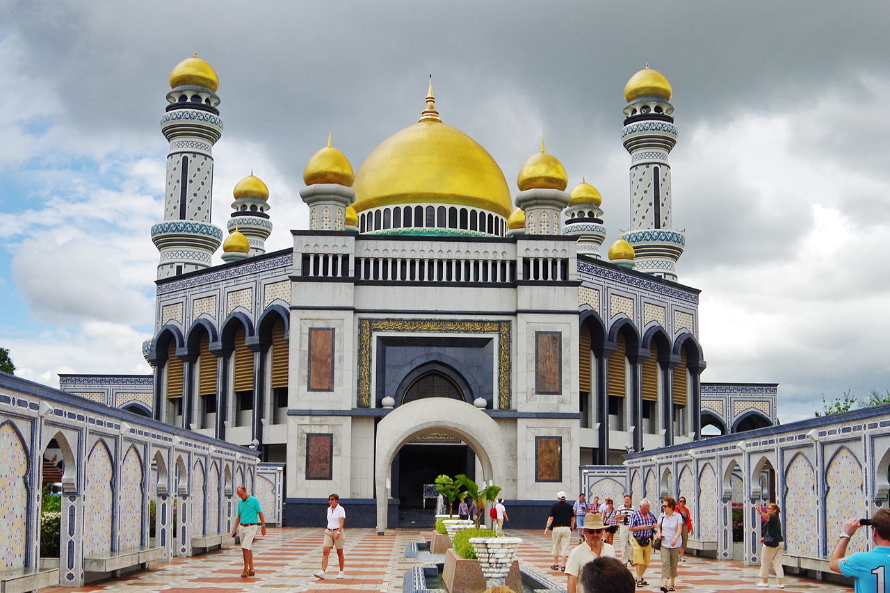 JameAsr Hassanil Bolkiah Mosque - 2013 Bandar Seri Begawan - Brunei