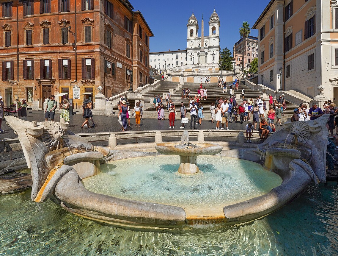 Barcaccia and staircase - 2022