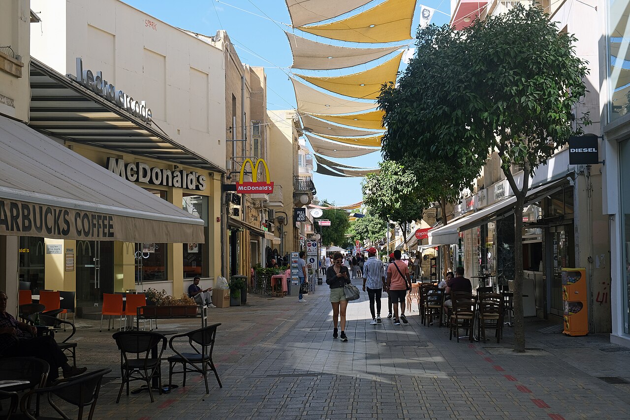 Ledra Street, Nicosia, Cyprus - 2020
