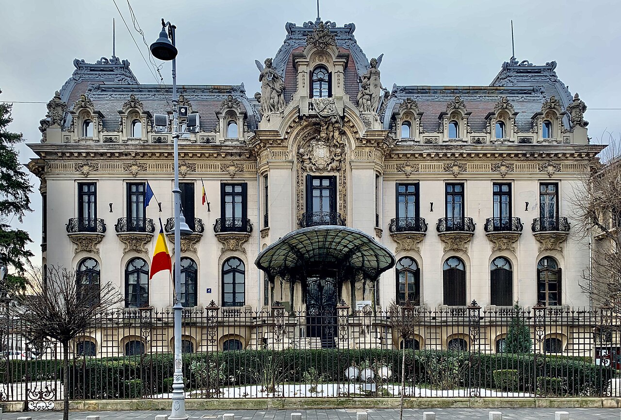 The Cantacuzino Palace From Bucharest (Romania)