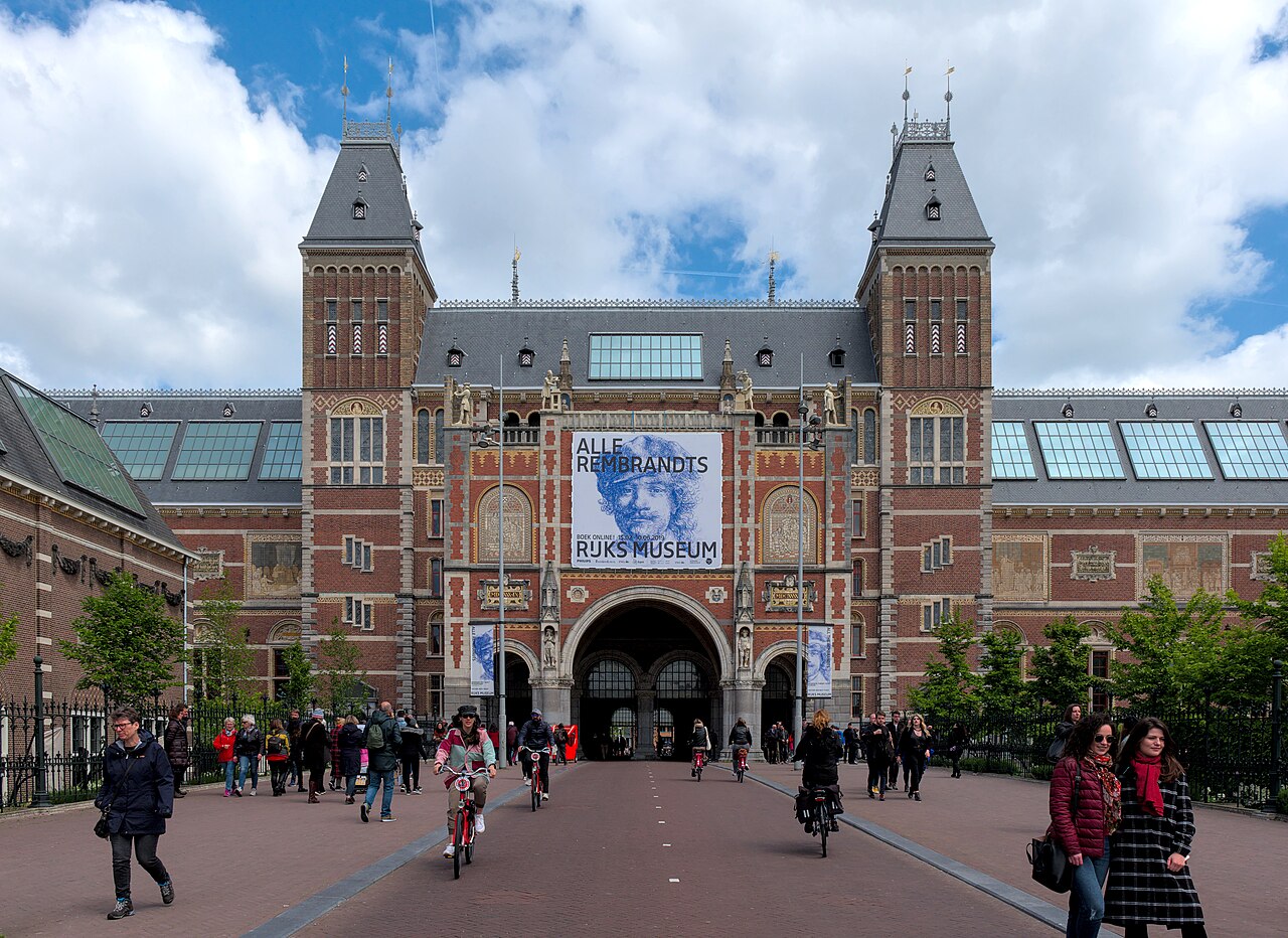 South facade of the Rijksmuseum Amsterdam - 2019