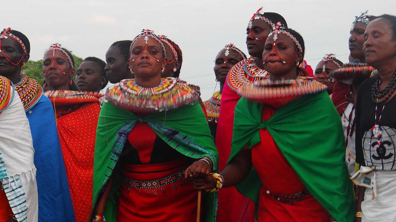 Samburu Women folk dance
