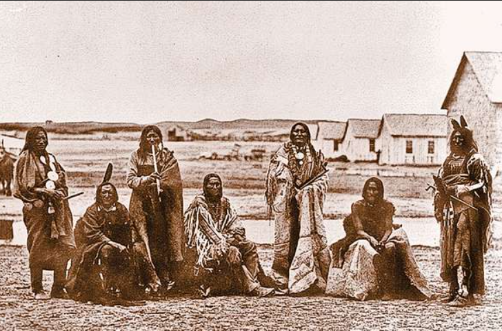 Lakota American Indian Leaders, Fort Laramie, 1868