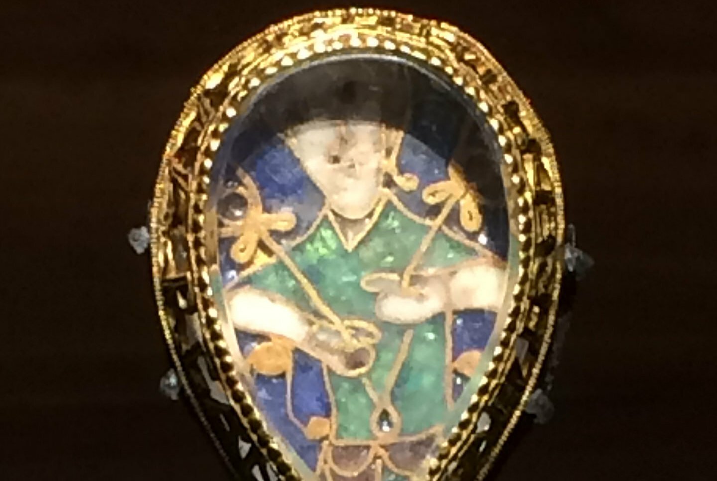Alfred Jewel found at the Ashmolean, Oxford, UK