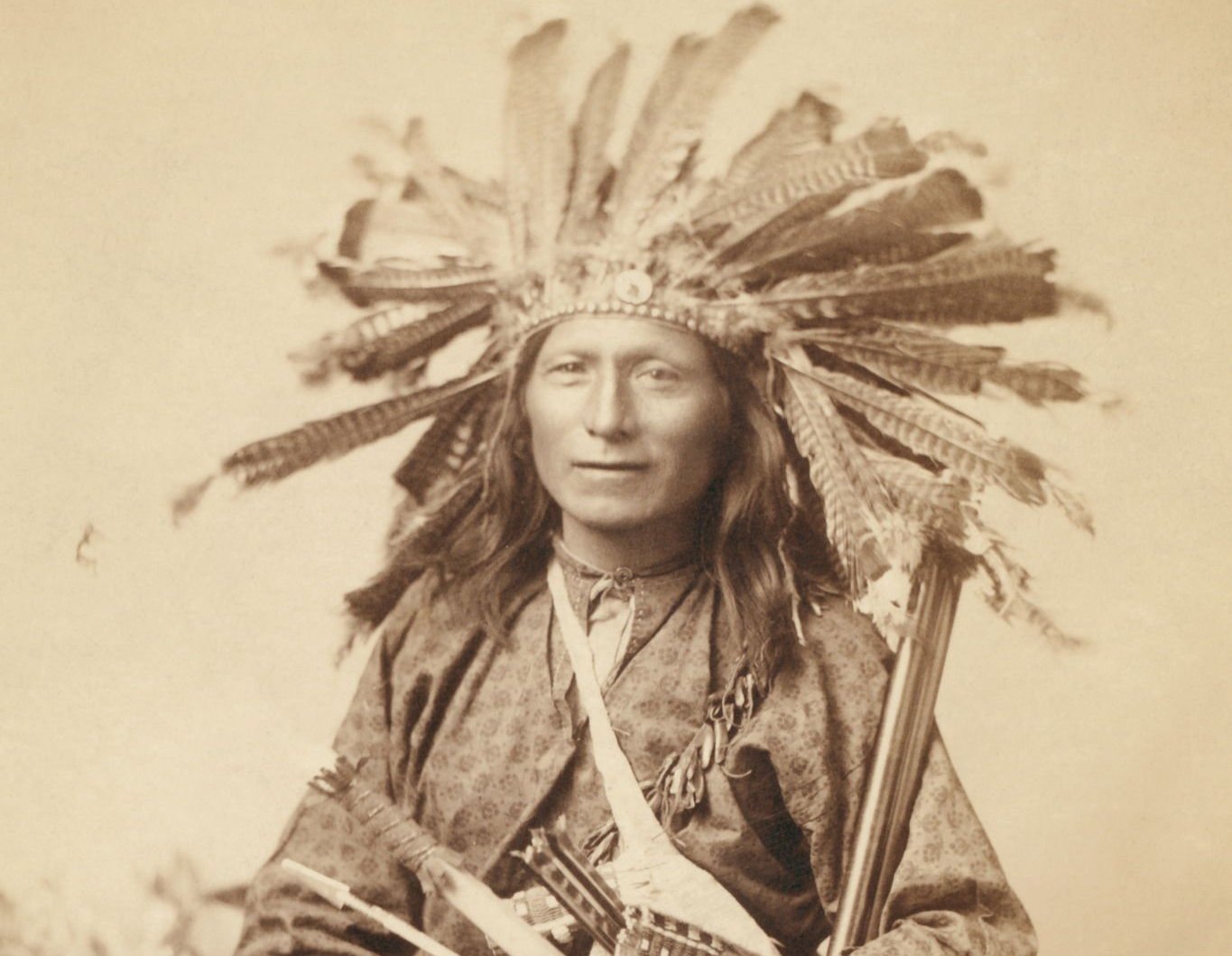 Little, the instigator of Indian Revolt at Pine Ridge, 1890