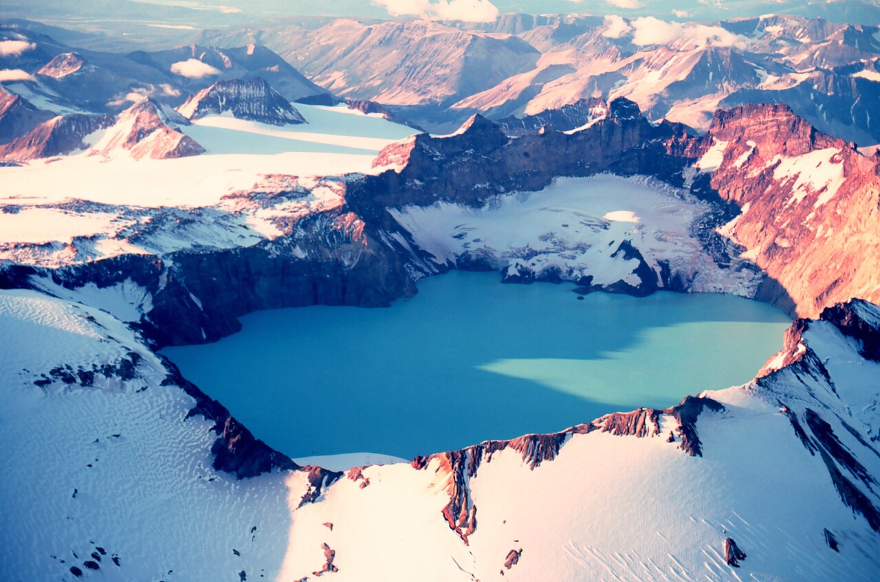 Katmai Crater - Mount Katmai, Alaska