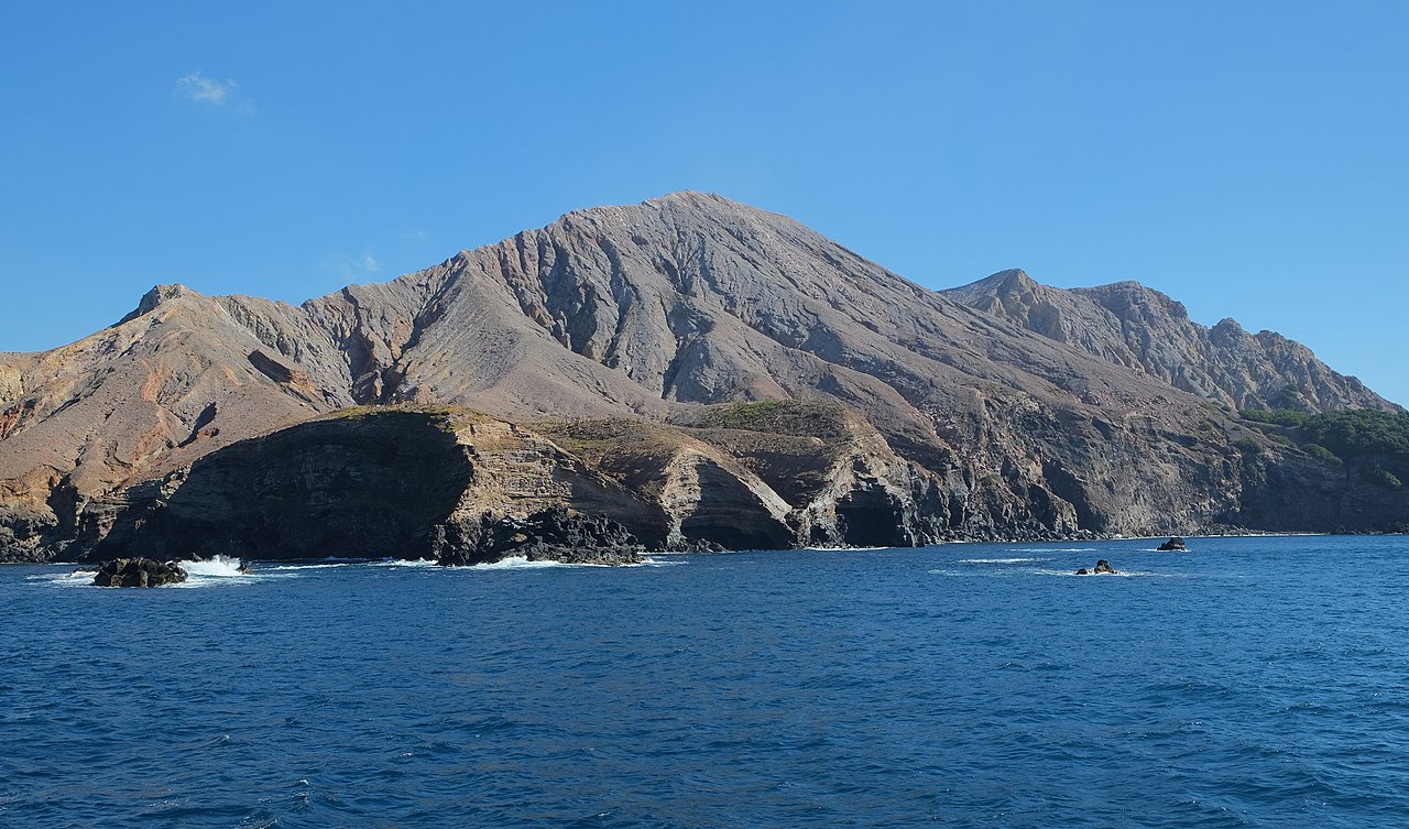 Whakaari White Island From East