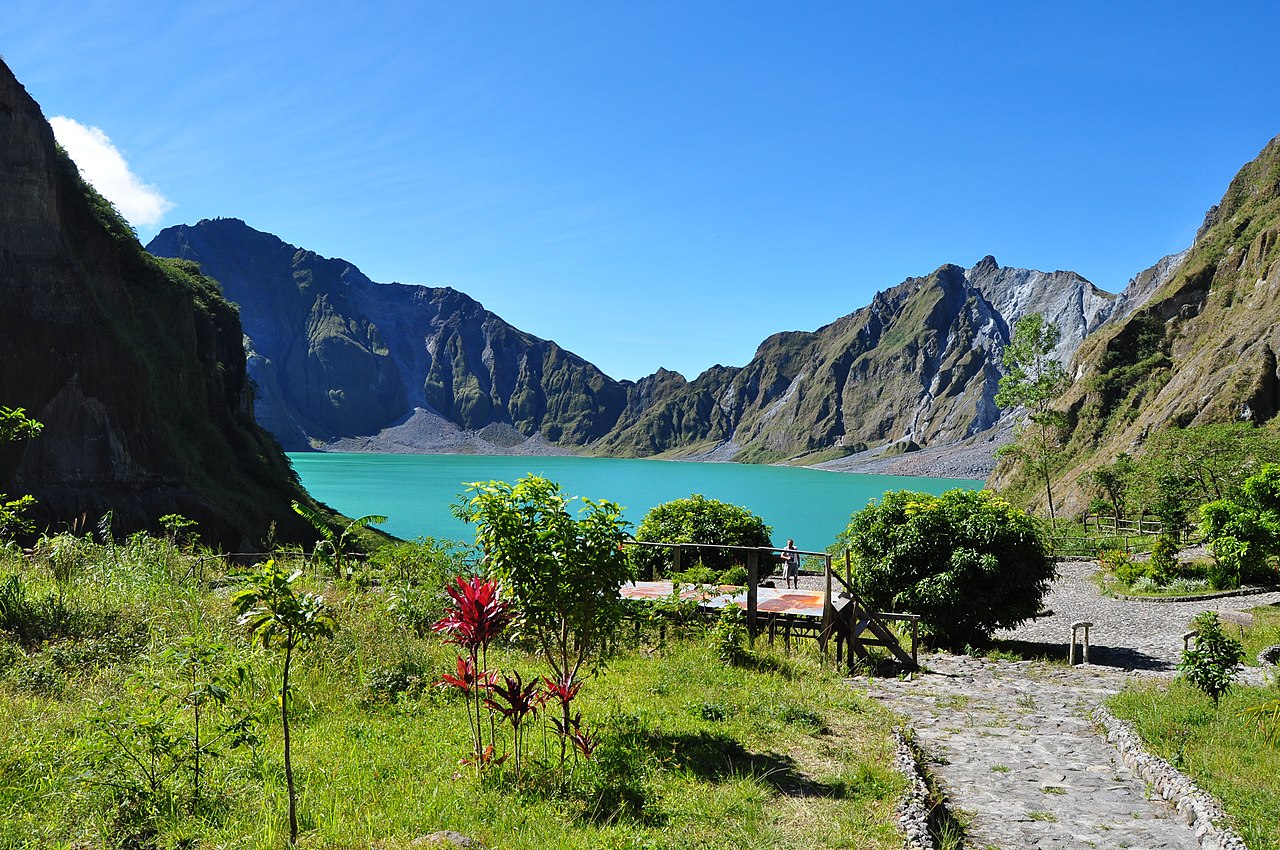 Mount Pinatubo crater lake