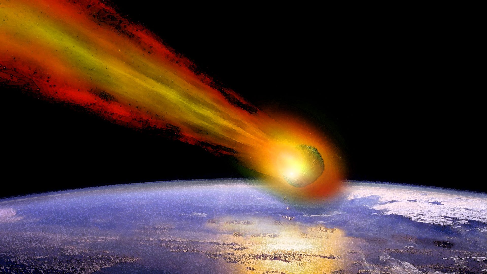File:Wormwood Meteor of Revelation the Third Trumpet.jpg