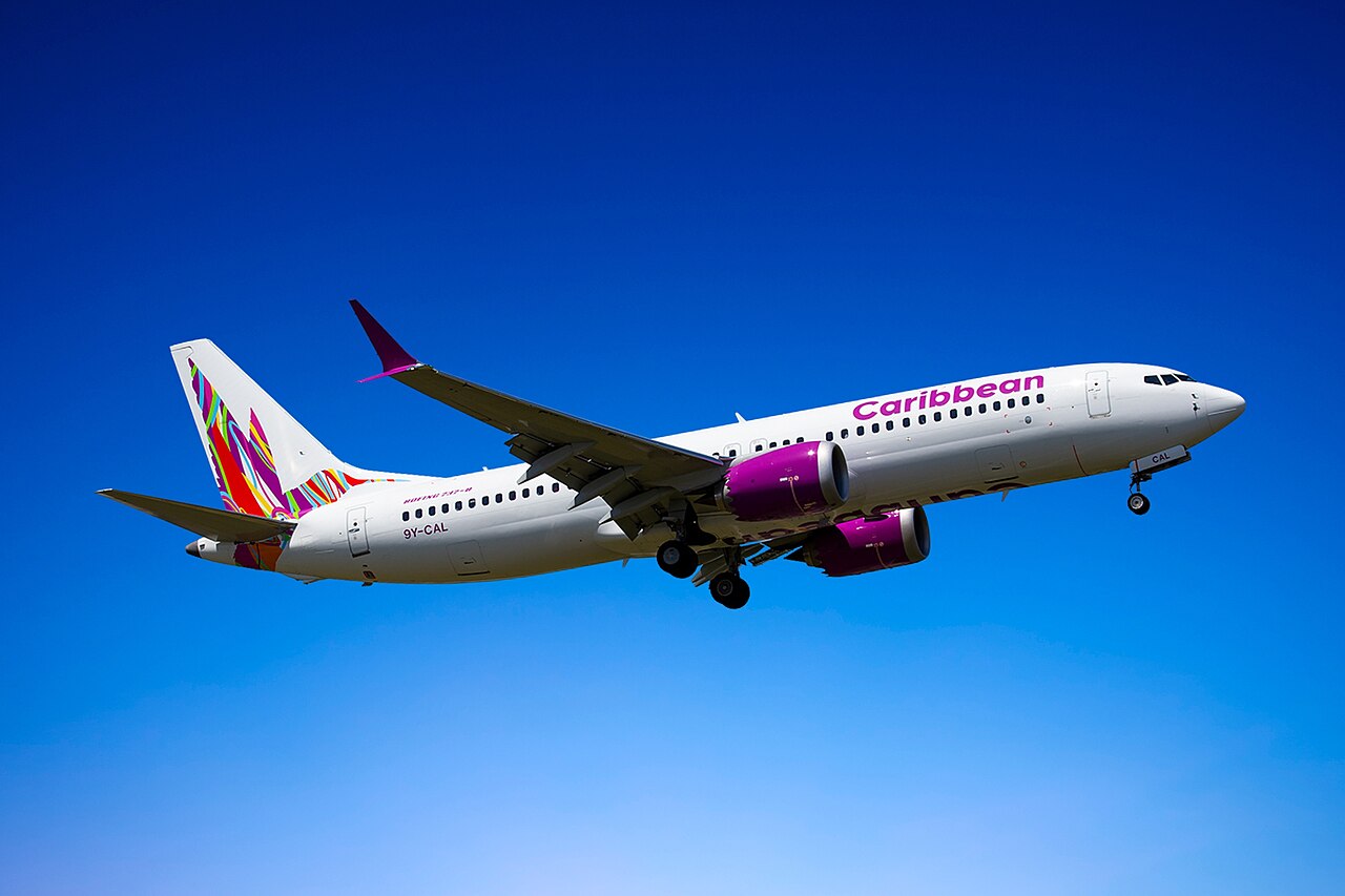Caribbean Airlines Boeing 737 MAX 8