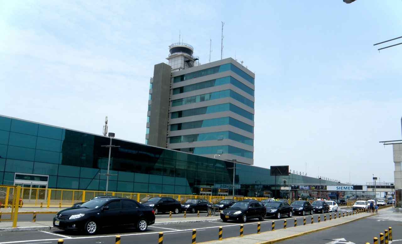 Jorge Chávez International Airport near Lima, Peru