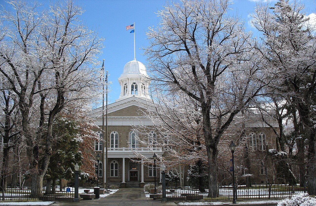 State Capital of Nevada in Carson City